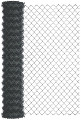 Viereck-Geflecht Rödranet anthrazit für Maschendrahtzäune, Maschenweite 6x6 cm, Drahtstärke 2,8mm