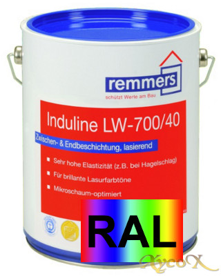 Remmers Lasur Induline LW-700, alle RAL-Farben zur Auswahl
