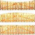 Doppelflügel Holztor für Staketenzaun standard Qualität, geschraubt, gerade, nach oben und unten gebogen