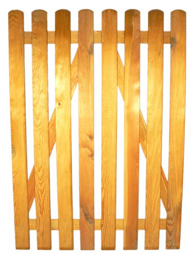 Türchen Kiefernholz kdi 140cm gerade Form, verschraubt